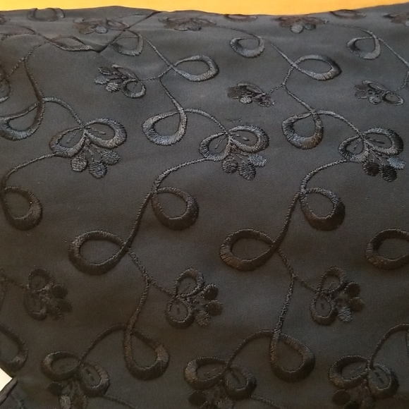 Vintage Lucille Chang Embroidered Midi Dress Size Medium - Picture 3 of 12